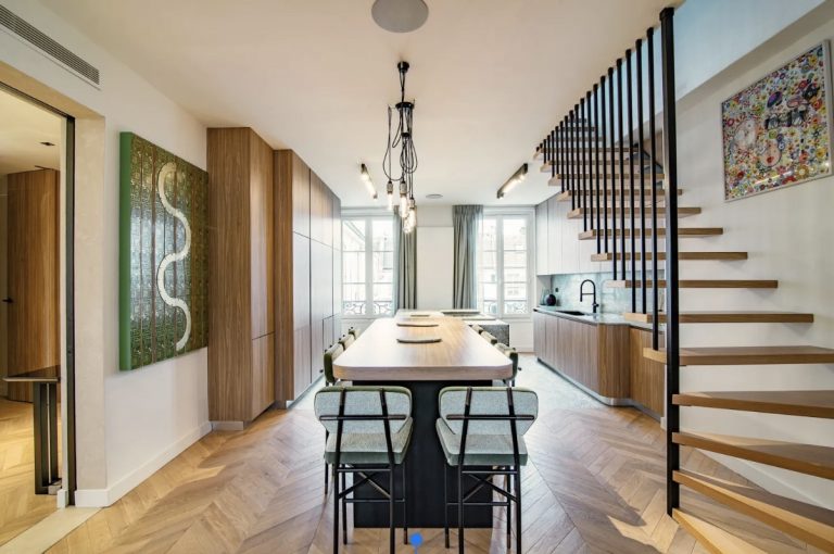 Projet Clovis : Rénovation d’un appartement haussmannien à Paris