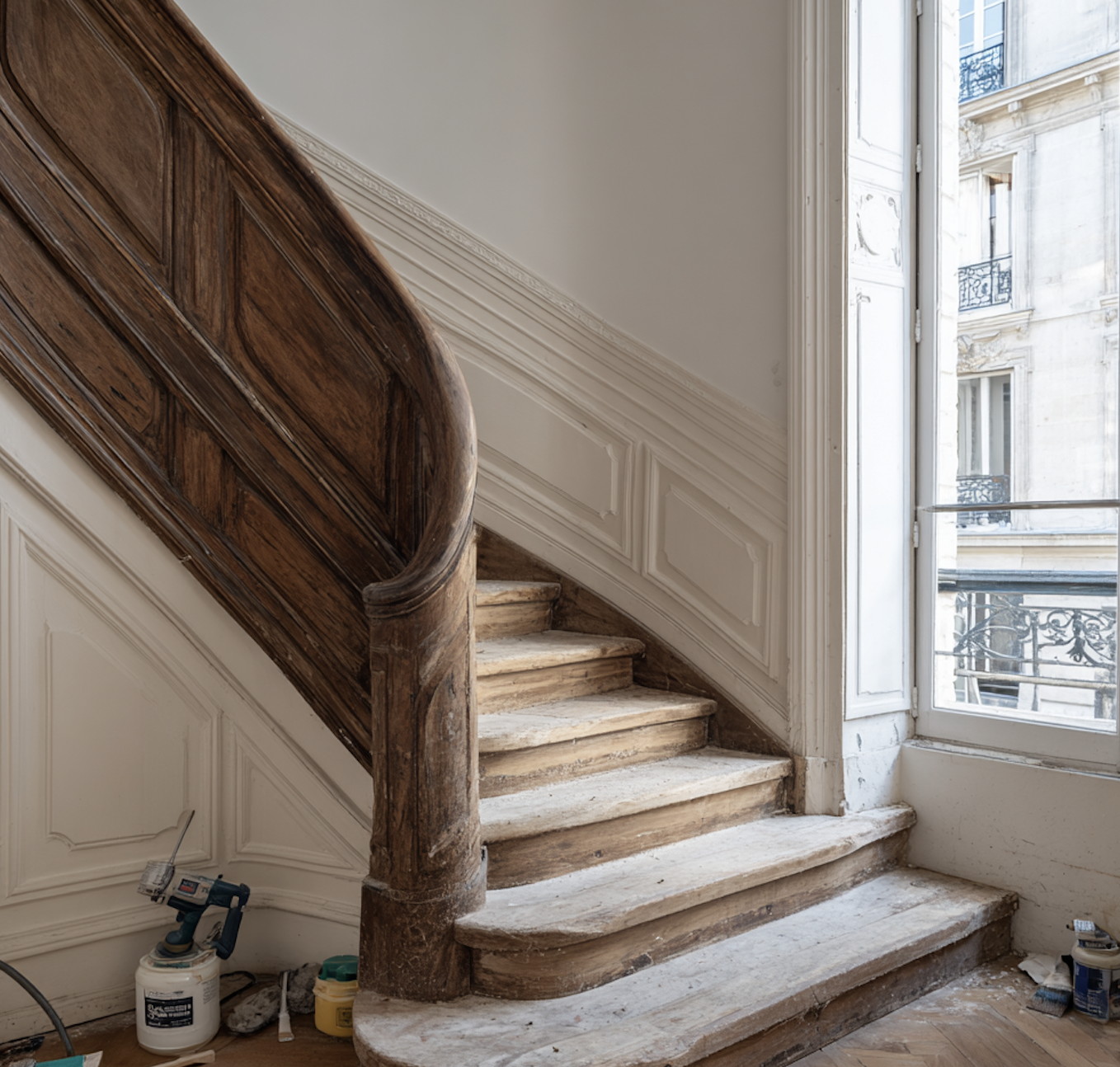 escalier entretien