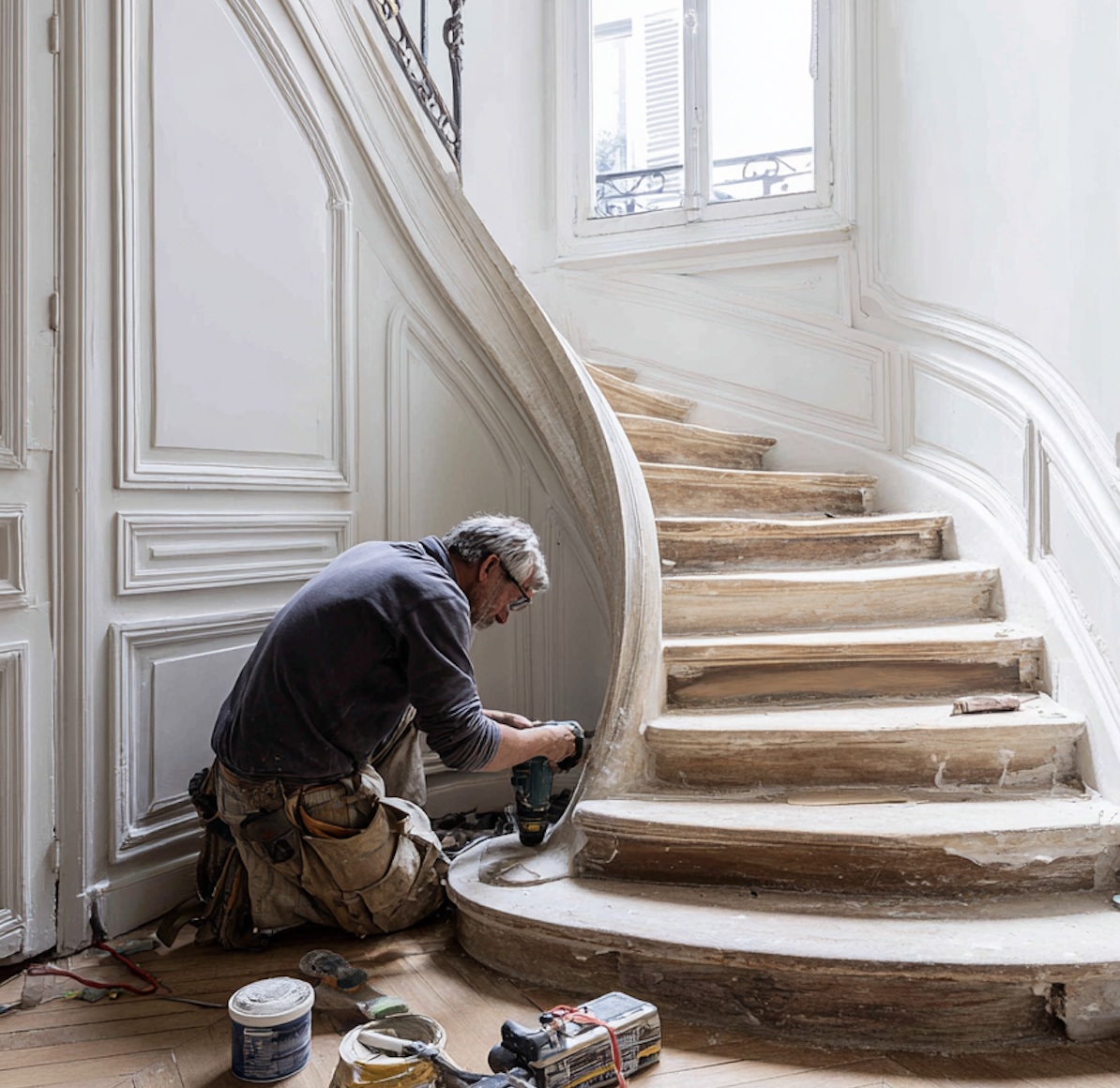 renovation escalier