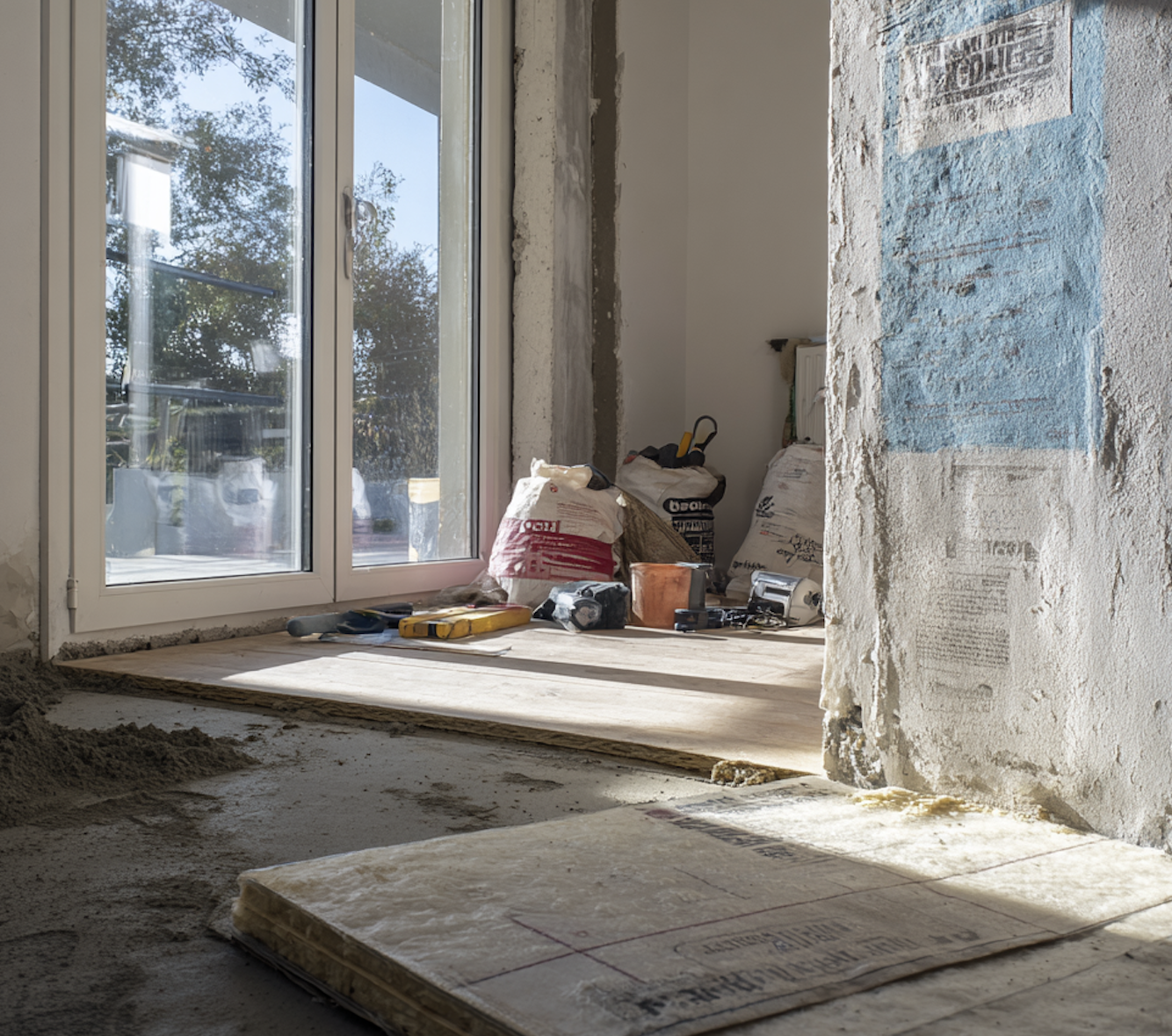 travail maison beton
