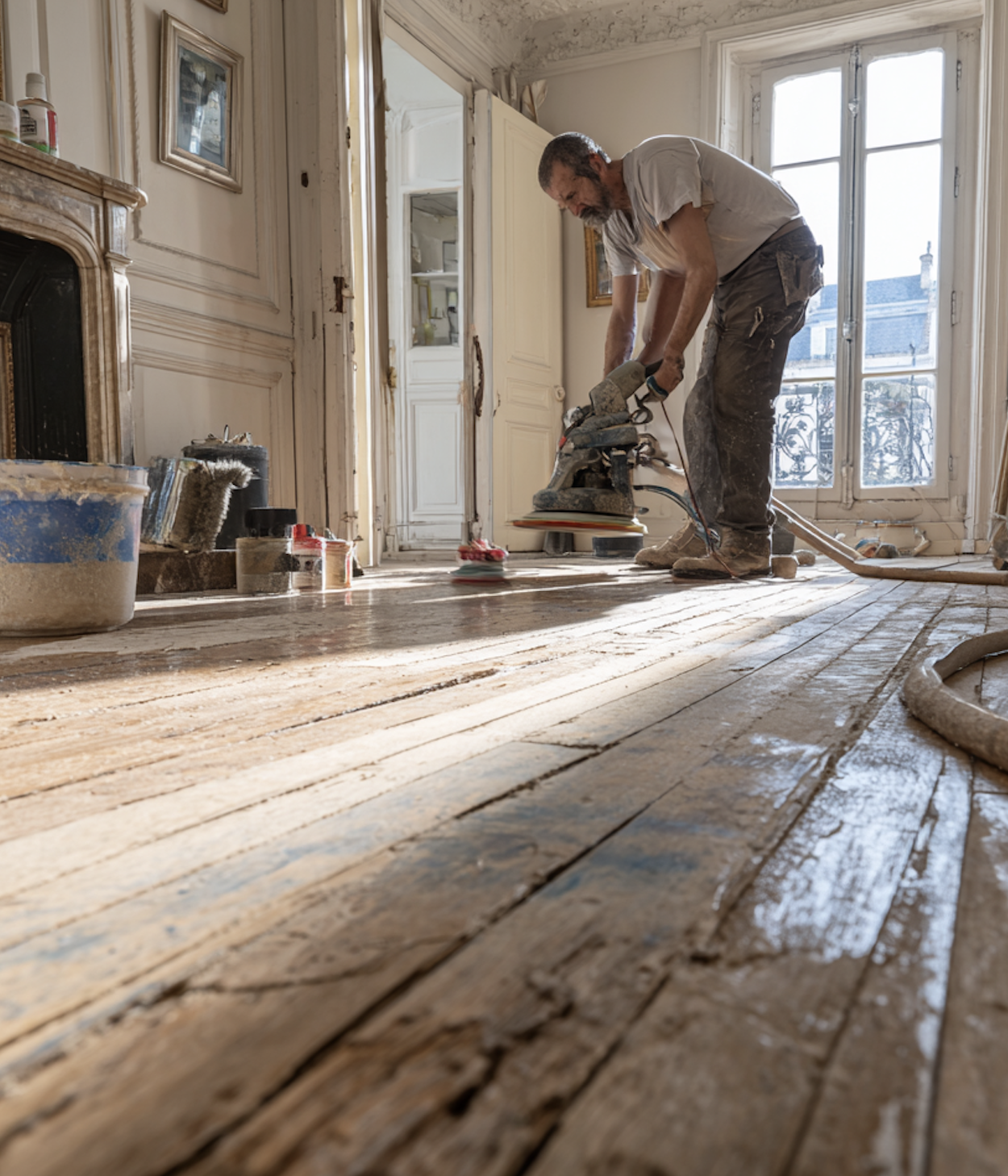 rénover parquet