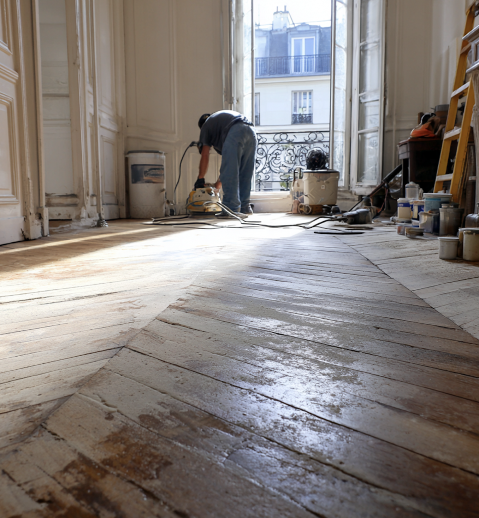 rénover parquet