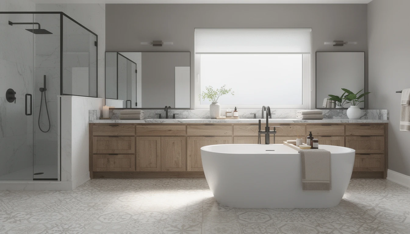 Rénovation complète salle de bain