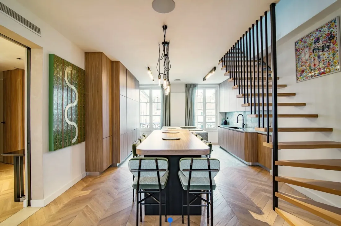 Rénovation complète d'un appartement haussmannien